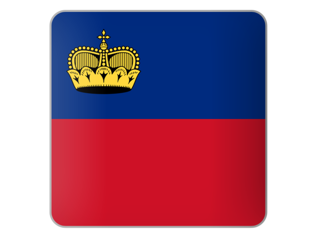 Square icon. Download flag icon of Liechtenstein at PNG format