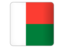Madagascar. Square icon. Download icon.