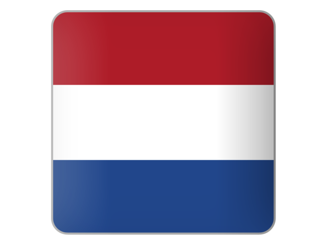 Square icon. Download flag icon of Netherlands at PNG format