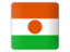 Niger. Square icon. Download icon.