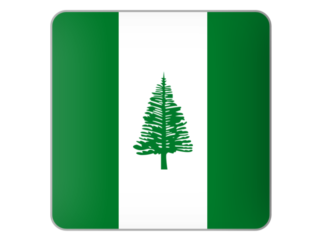 Square icon. Download flag icon of Norfolk Island at PNG format