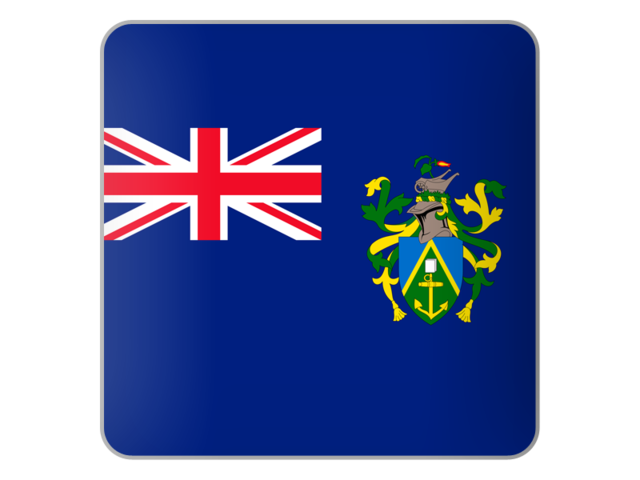 Square icon. Download flag icon of Pitcairn Islands at PNG format
