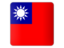 Taiwan. Square icon. Download icon.