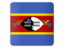 Swaziland. Square icon. Download icon.