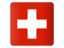 Switzerland. Square icon. Download icon.