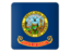Flag of state of Idaho. Square icon. Download icon