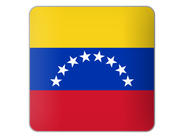 Квадратная иконка. Скачать флаг. Венесуэла