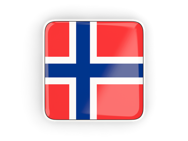 Square icon with frame. Download flag icon of Bouvet Island at PNG format