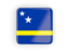 Curacao. Square icon with frame. Download icon.