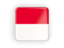 Indonesia. Square icon with frame. Download icon.