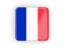 Mayotte. Square icon with frame. Download icon.