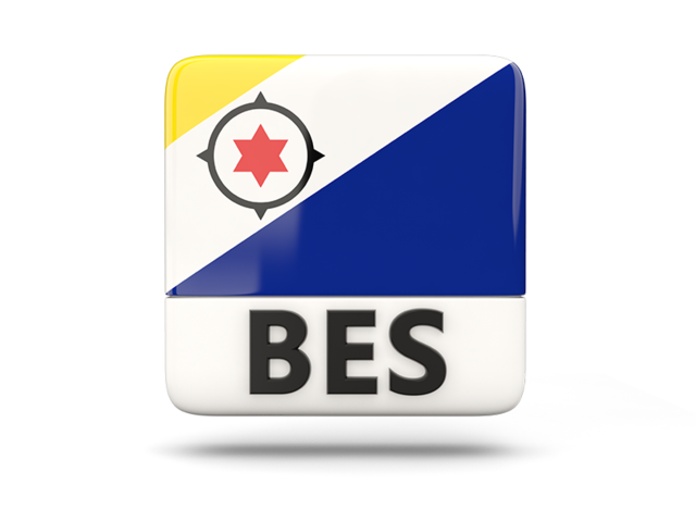 Square icon with ISO code. Download flag icon of Bonaire at PNG format