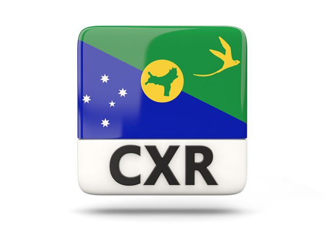 Square icon with ISO code. Download flag icon of Christmas Island at PNG format