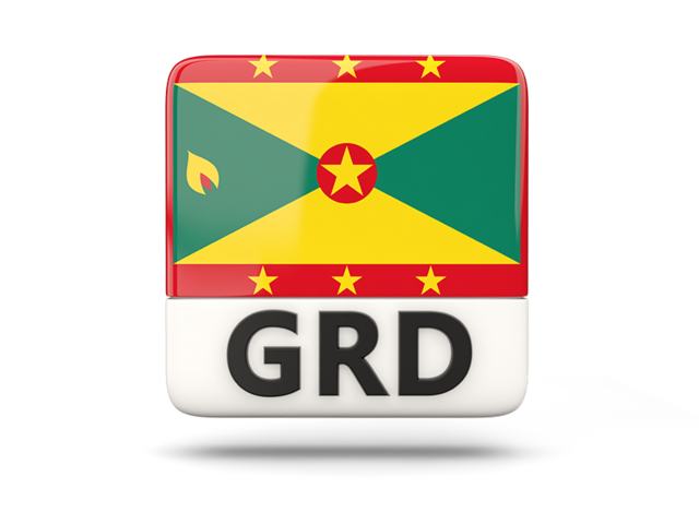 Square icon with ISO code. Download flag icon of Grenada at PNG format