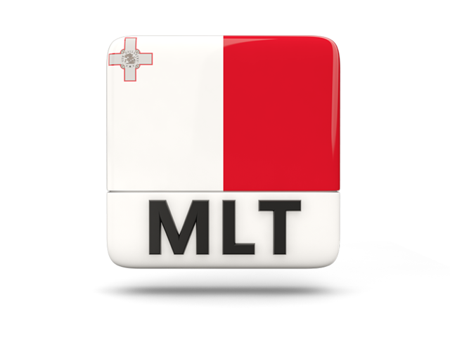 Square icon with ISO code. Download flag icon of Malta at PNG format