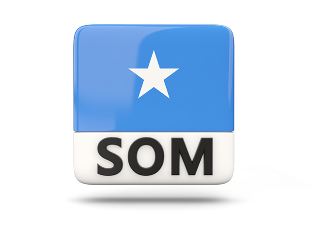 Square icon with ISO code. Download flag icon of Somalia at PNG format