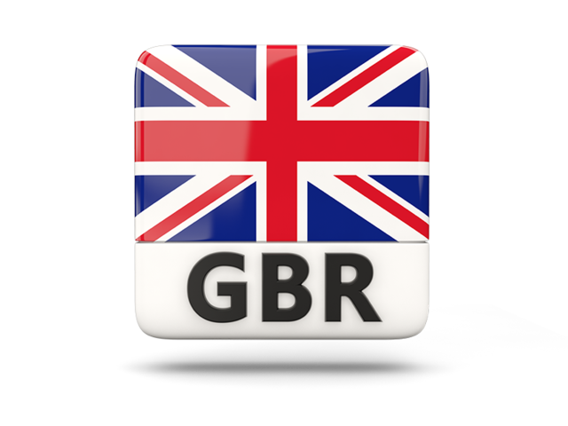 Square icon with ISO code. Download flag icon of United Kingdom at PNG format