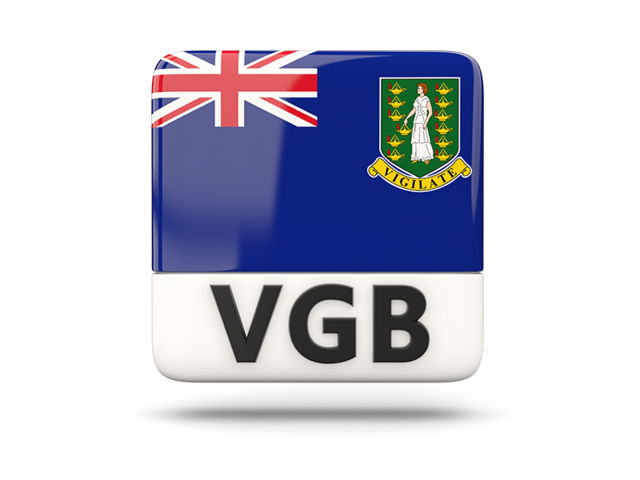 Square icon with ISO code. Download flag icon of Virgin Islands at PNG format