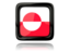 Greenland. Square icon with reflection. Download icon.