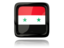 Syria. Square icon with reflection. Download icon.