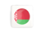 Belarus. Square icon with round flag. Download icon.