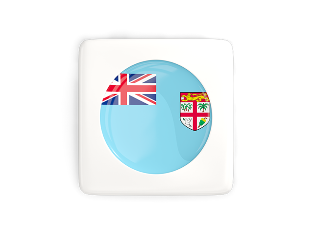 Square icon with round flag. Download flag icon of Fiji at PNG format
