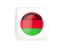 Malawi. Square icon with round flag. Download icon.