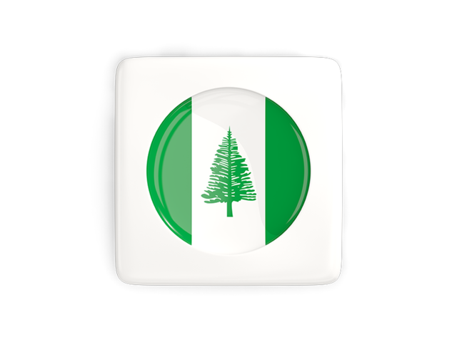 Square icon with round flag. Download flag icon of Norfolk Island at PNG format