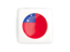 Samoa. Square icon with round flag. Download icon.