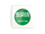 Saudi Arabia. Square icon with round flag. Download icon.