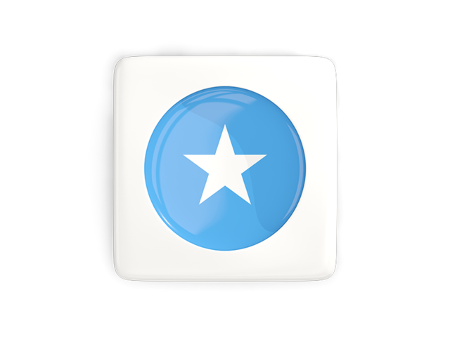 Square icon with round flag. Download flag icon of Somalia at PNG format