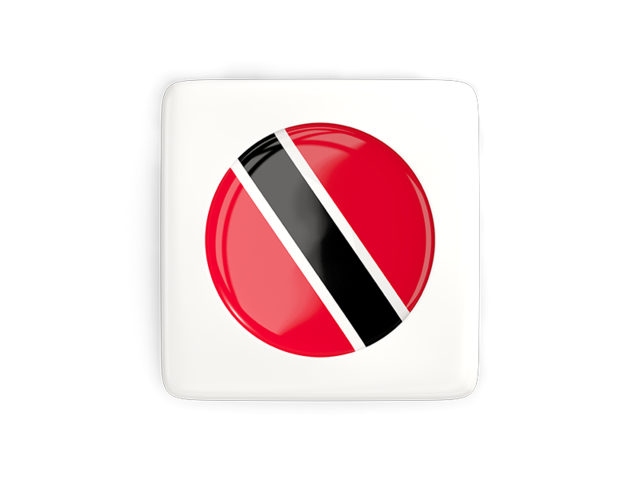 Square icon with round flag. Download flag icon of Trinidad and Tobago at PNG format