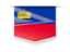 Liechtenstein. Square label. Download icon.