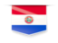 Paraguay. Square label. Download icon.