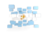 Argentina. Square mosaic background. Download icon.