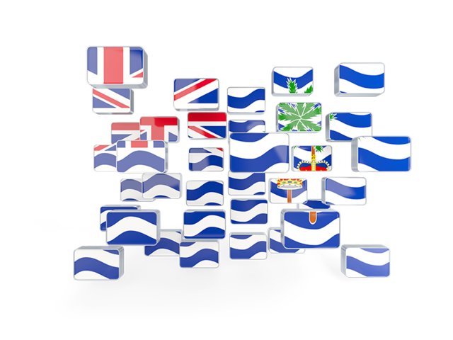 Square mosaic background. Download flag icon of British Indian Ocean Territory at PNG format