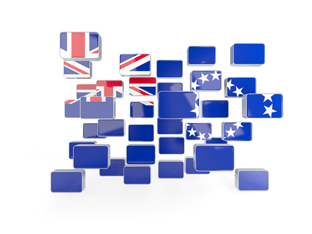 Square mosaic background. Download flag icon of Cook Islands at PNG format