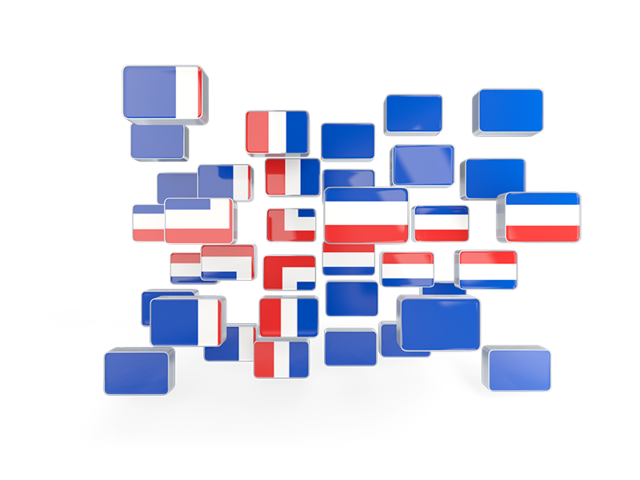 Square mosaic background. Download flag icon of Iceland at PNG format