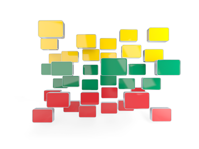 Square mosaic background. Download flag icon of Lithuania at PNG format