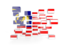 Malaysia. Square mosaic background. Download icon.