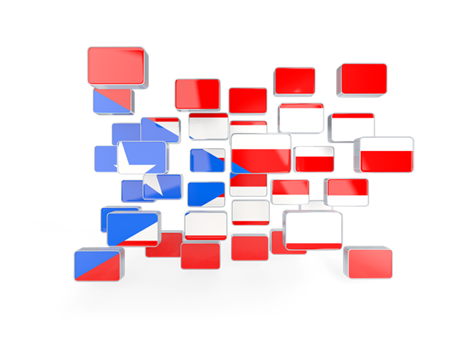 Square mosaic background. Download flag icon of Puerto Rico at PNG format