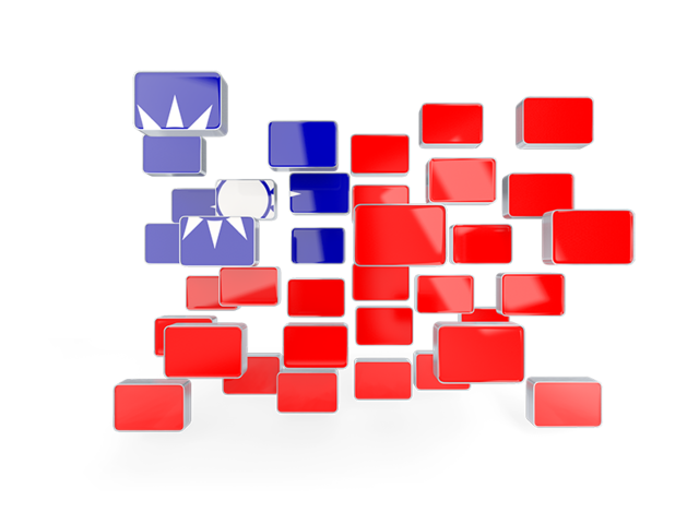 Square mosaic background. Download flag icon of Taiwan at PNG format