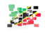 Сент-Китс и Невис. Квадратная мозаика. Скачать иконку.