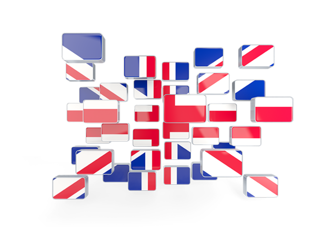 Square mosaic background. Download flag icon of United Kingdom at PNG format