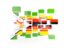 Зимбабве. Квадратная мозаика. Скачать иконку.