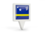 Square pin icon