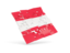 Austria. Square puzzle flag. Download icon.