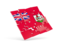 Bermuda. Square puzzle flag. Download icon.