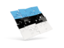 Estonia. Square puzzle flag. Download icon.
