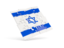 Israel. Square puzzle flag. Download icon.